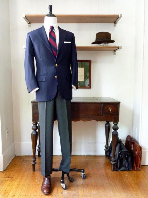The Navy Blue Blazer