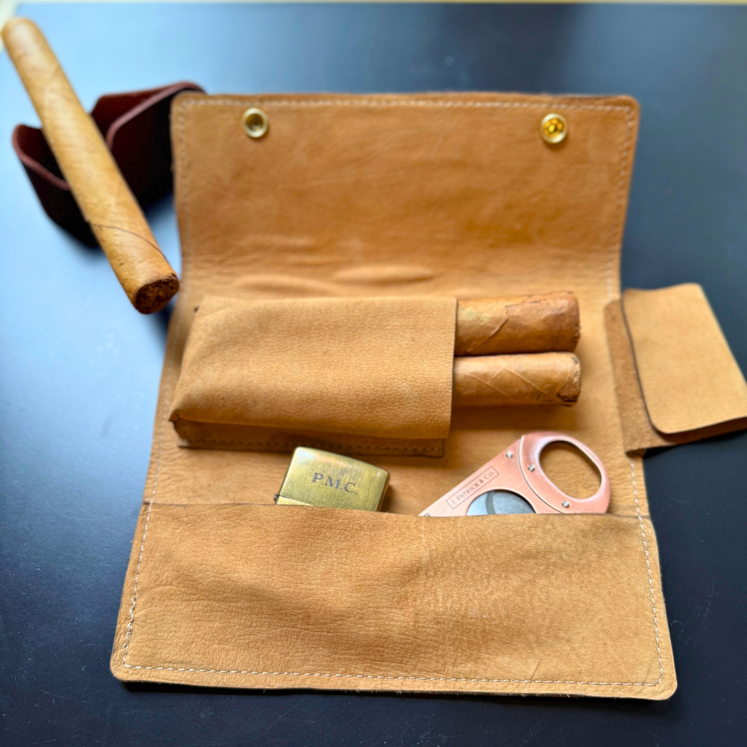 Limited Edition Leather Cigar Case