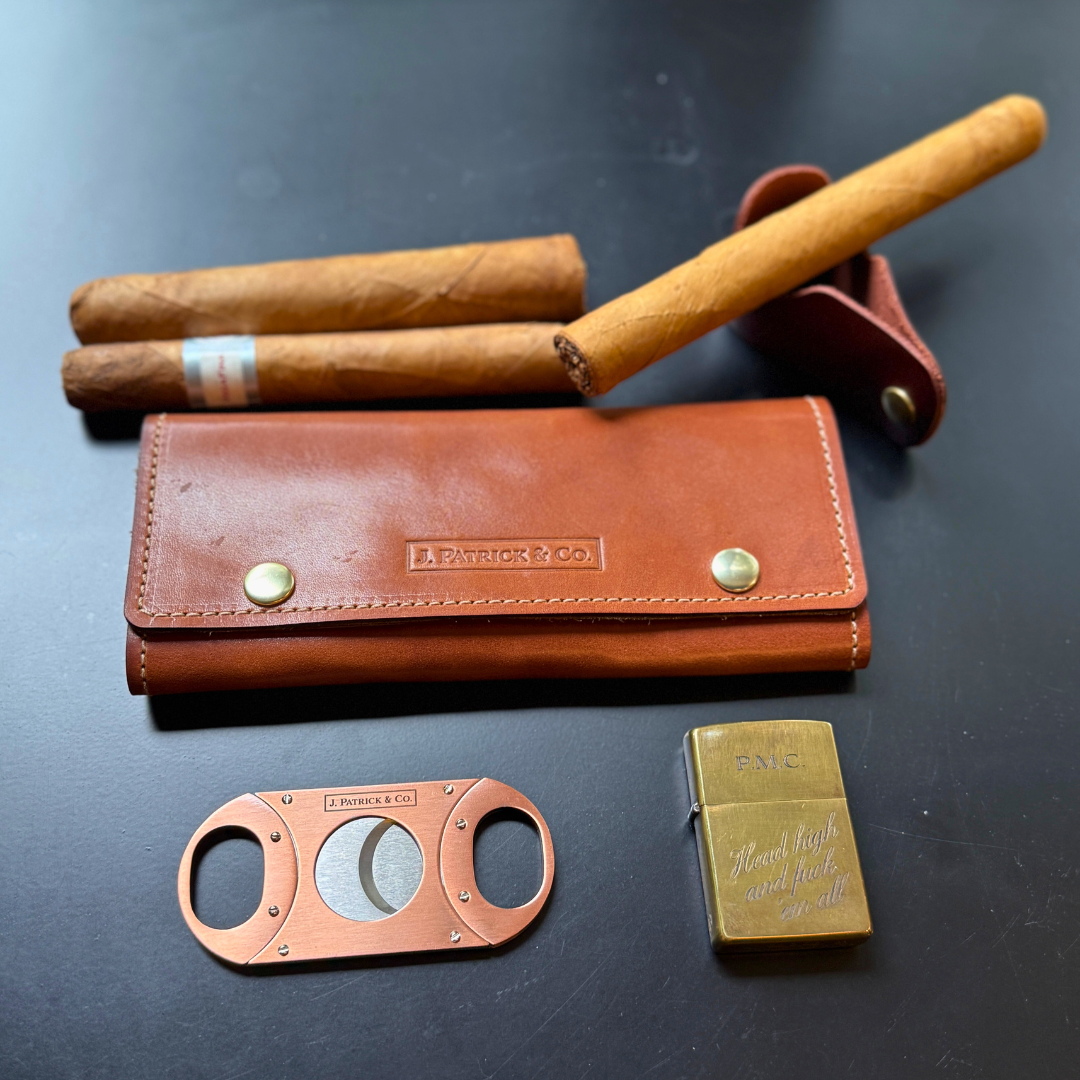 Limited Edition Leather Cigar Case